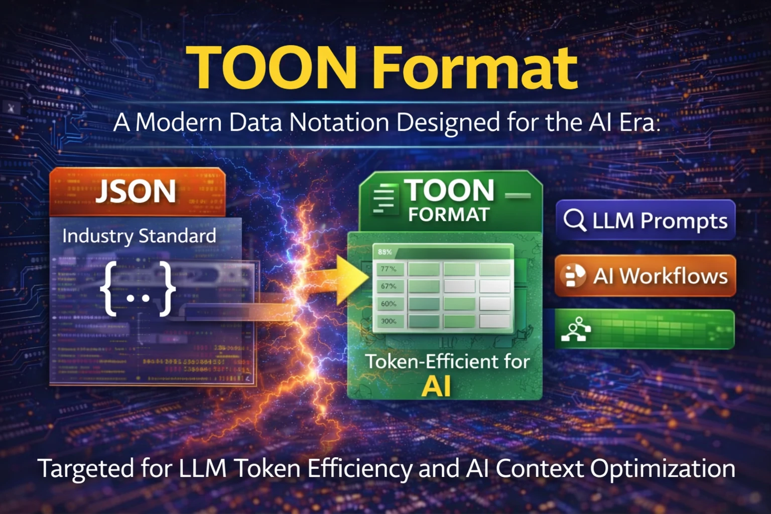 Thumbnail for TOON Format – A Modern Data Notation Designed for the AI Era